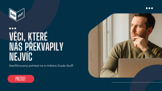 Co jsme se naučili za 4 měsíce posílání boxů s pánskou kosmetikou