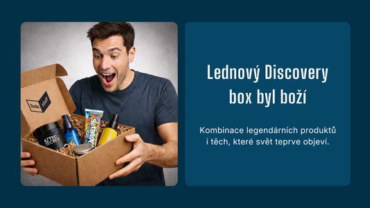 Lednový Discovery box byl boží. Co v něm bylo?