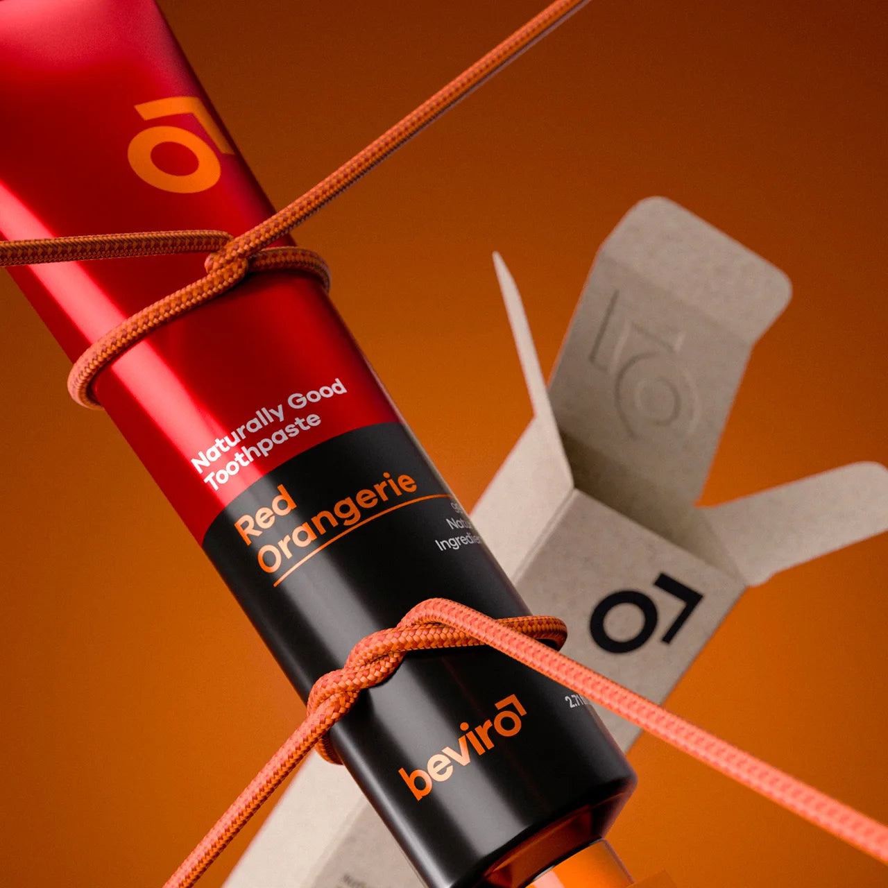 Beviro Naturally Good Toothpaste Red Orangerie 80 ml