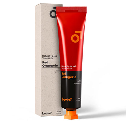 Beviro Naturally Good Toothpaste Red Orangerie 80 ml