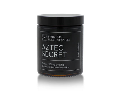 Symbiosis Šlehaný tělový peeling s pravou čokoládou Aztec Secret 180 ml